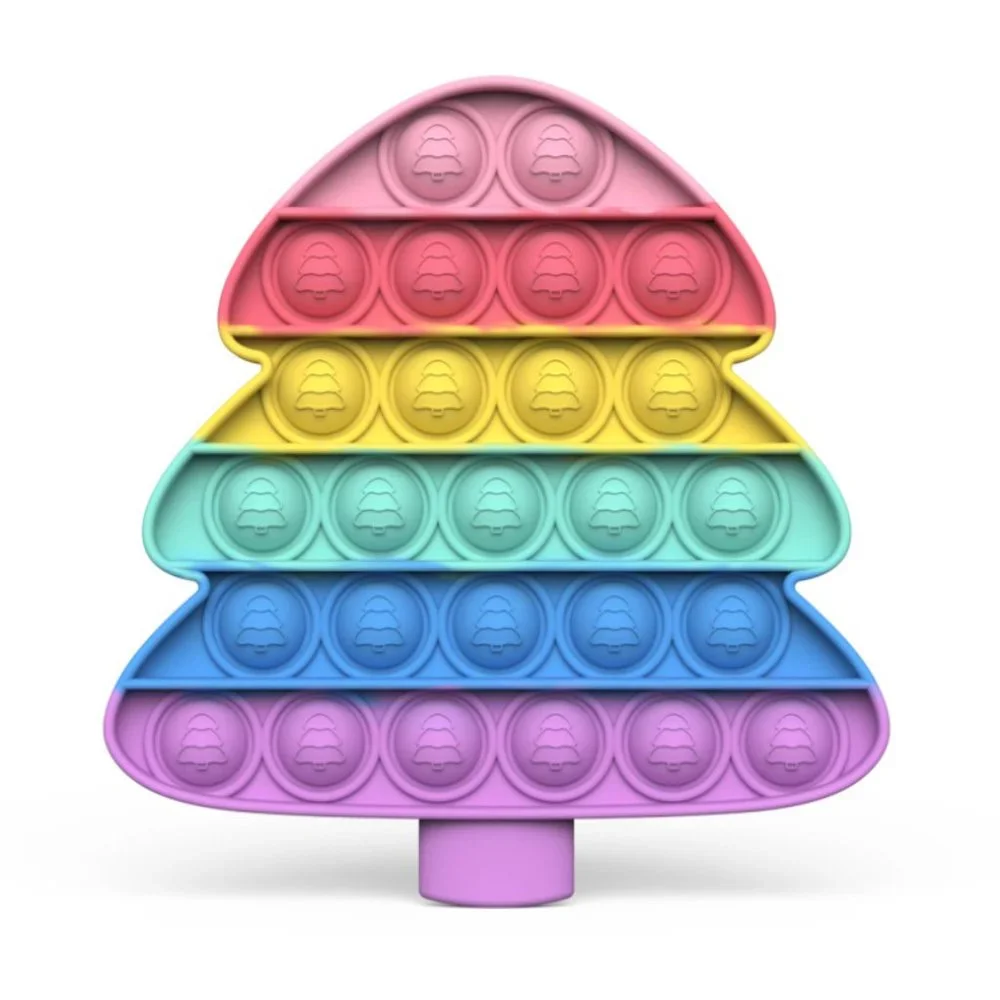 STOCKING STUFFER ALERT***Christmas Push Pop‎ Bubble Fidget Toys***NWOT